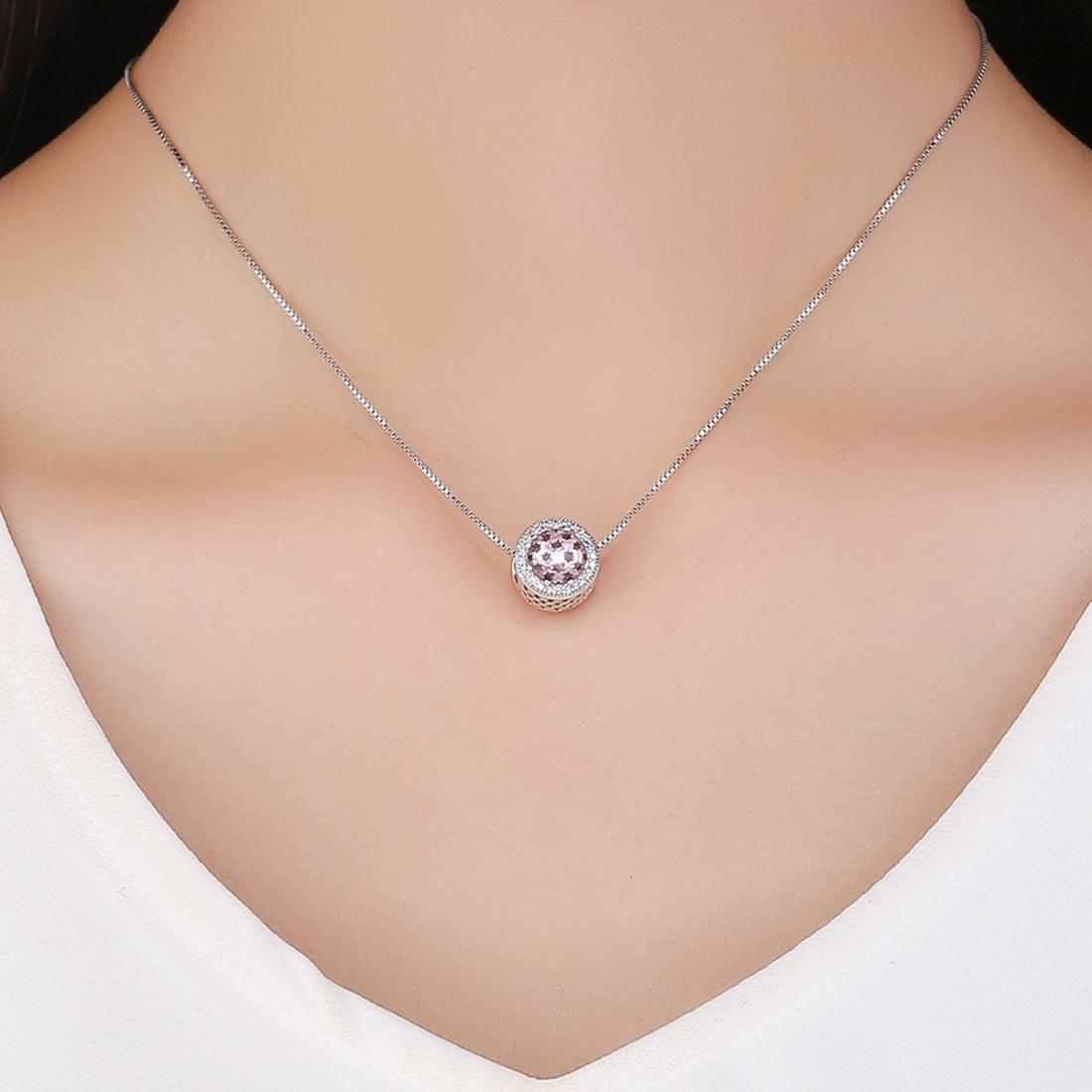 925 Sterling Silver Starry Sky Beads For Diy Bracelets & Necklaces