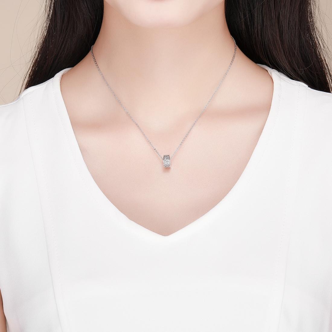 925 Sterling Silver Diy Bracelet Accessories Heart Shaped Beads