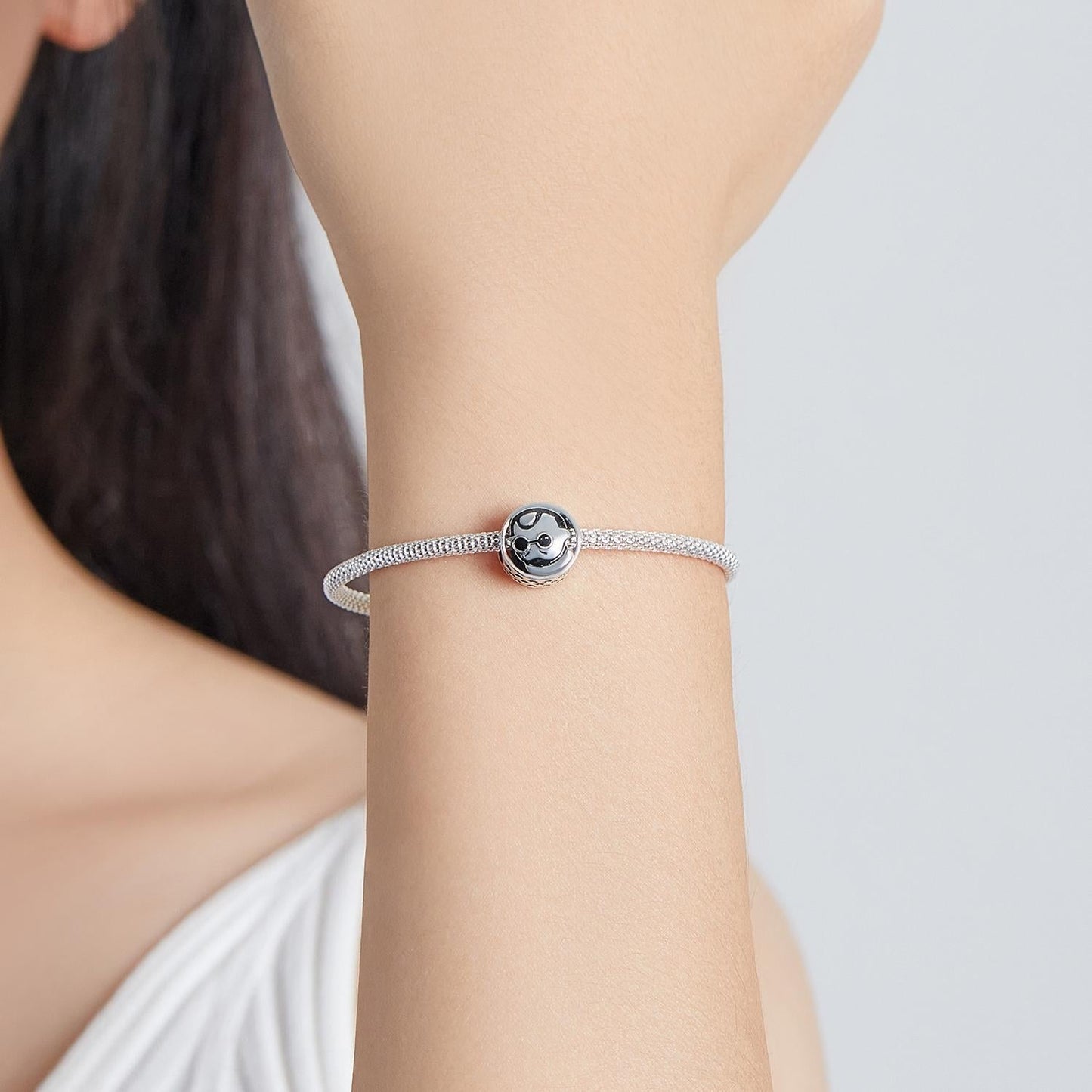 925 Sterling Silver Cartoon Avatar Beads For Diy Bracelets & Necklaces