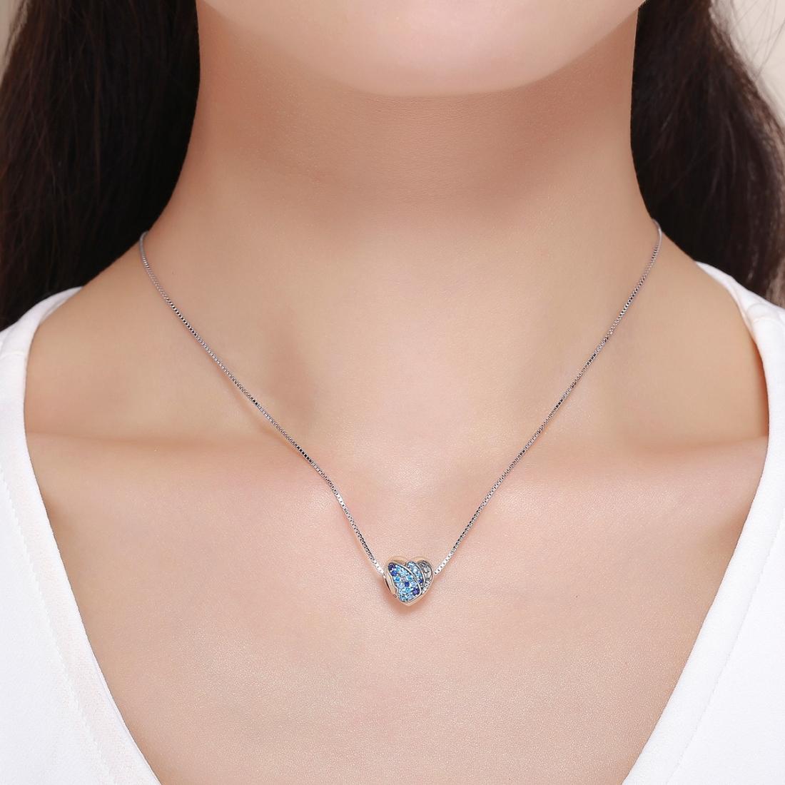 925 Sterling Silver Butterfly Flower Beads For Diy Bracelets & Necklaces