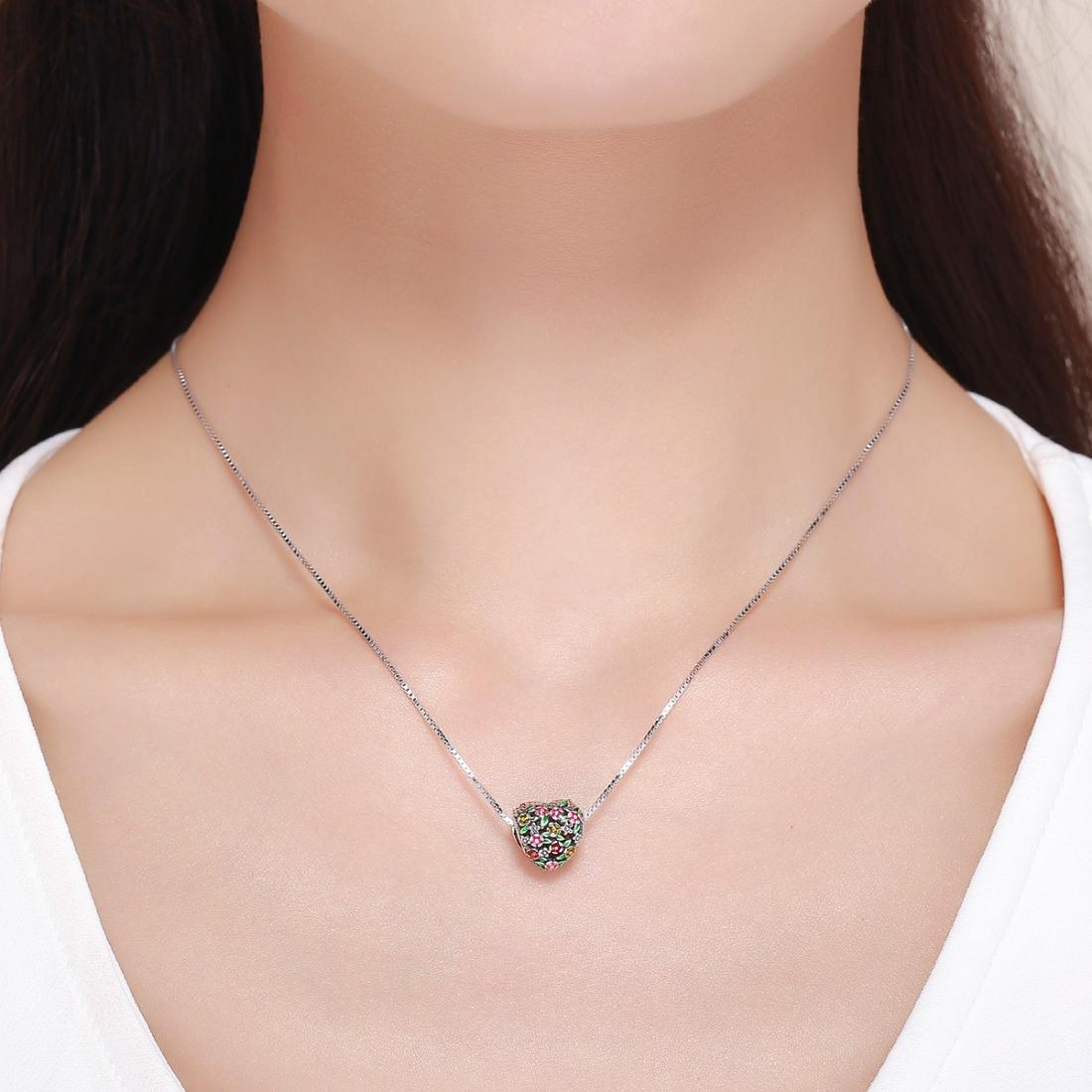 925 Sterling Silver Floral Valley Beads For Diy Bracelets & Necklaces