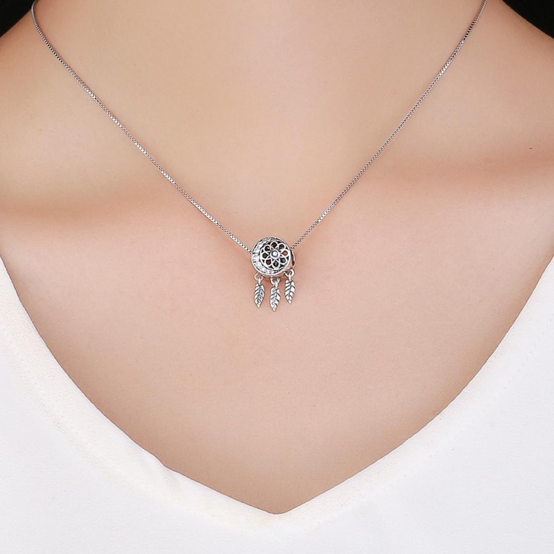 925 Sterling Silver Hollow Bead Bracelet Accessories