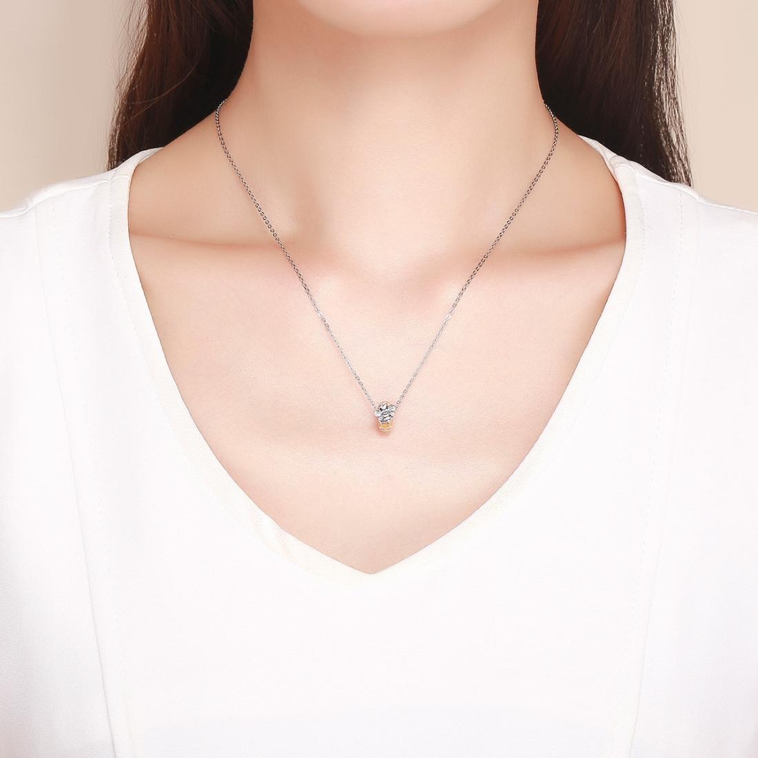 925 Sterling Silver Bee Charm For Diy Bracelets & Necklaces