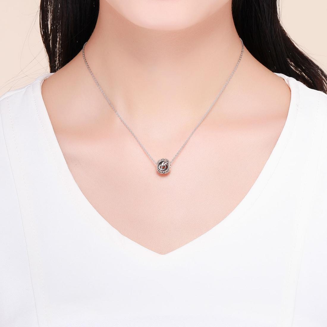 925 Sterling Silver 26 English Letter Beads For Diy Bracelets & Necklaces Style - P