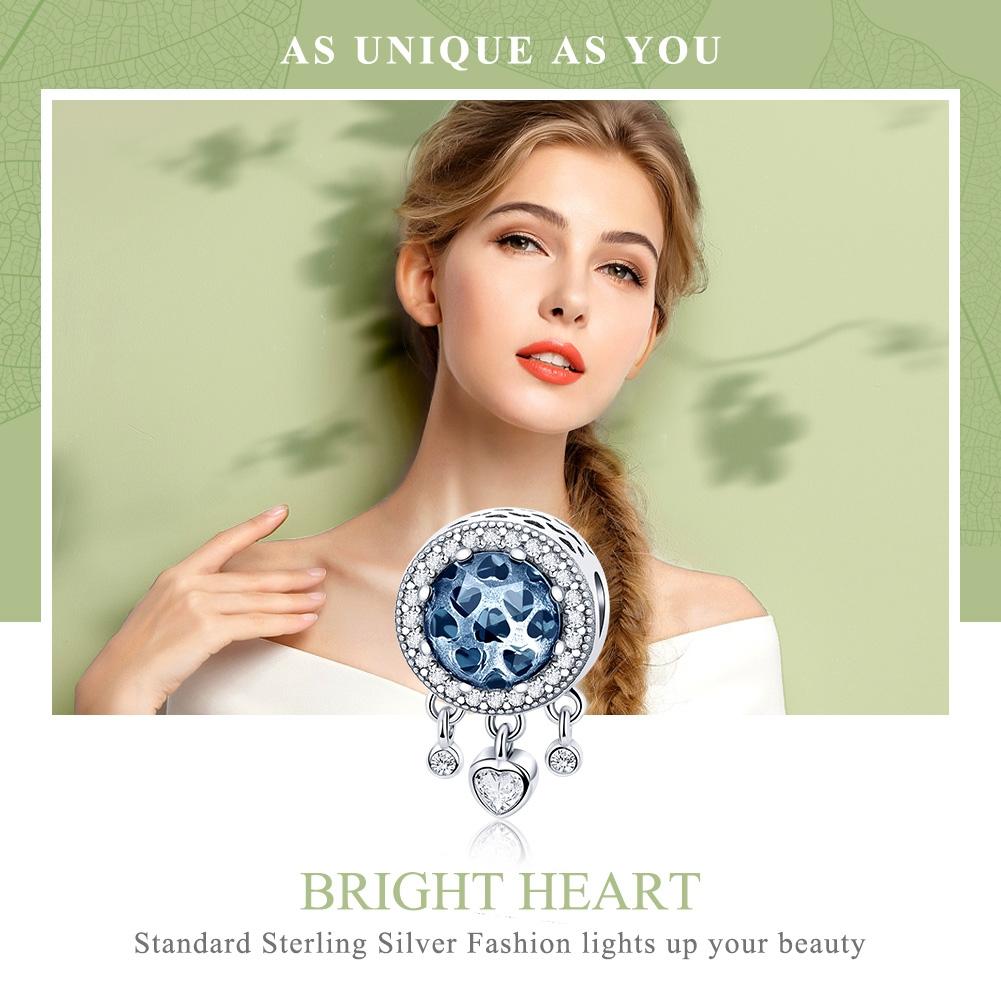 925 Sterling Silver Blue Beaded Bracelet Kit Pure Accessories