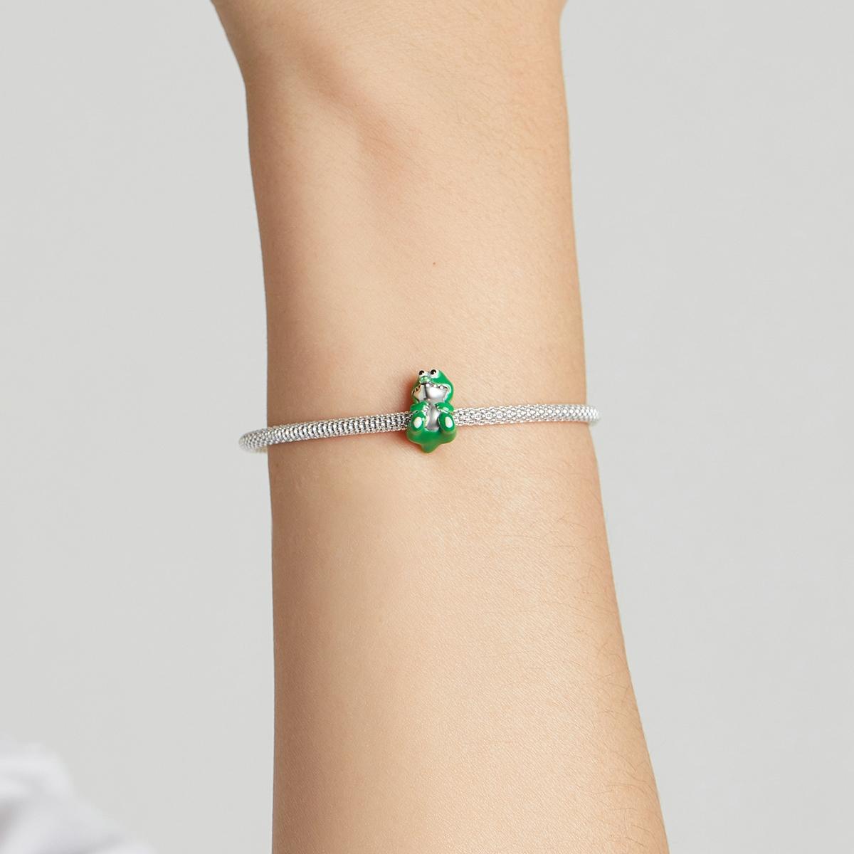 925 Sterling Silver Crocodile Beads For Diy Bracelets & Necklaces