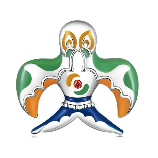 925 Sterling Silver Colorful Zircon Drop Bracelet In