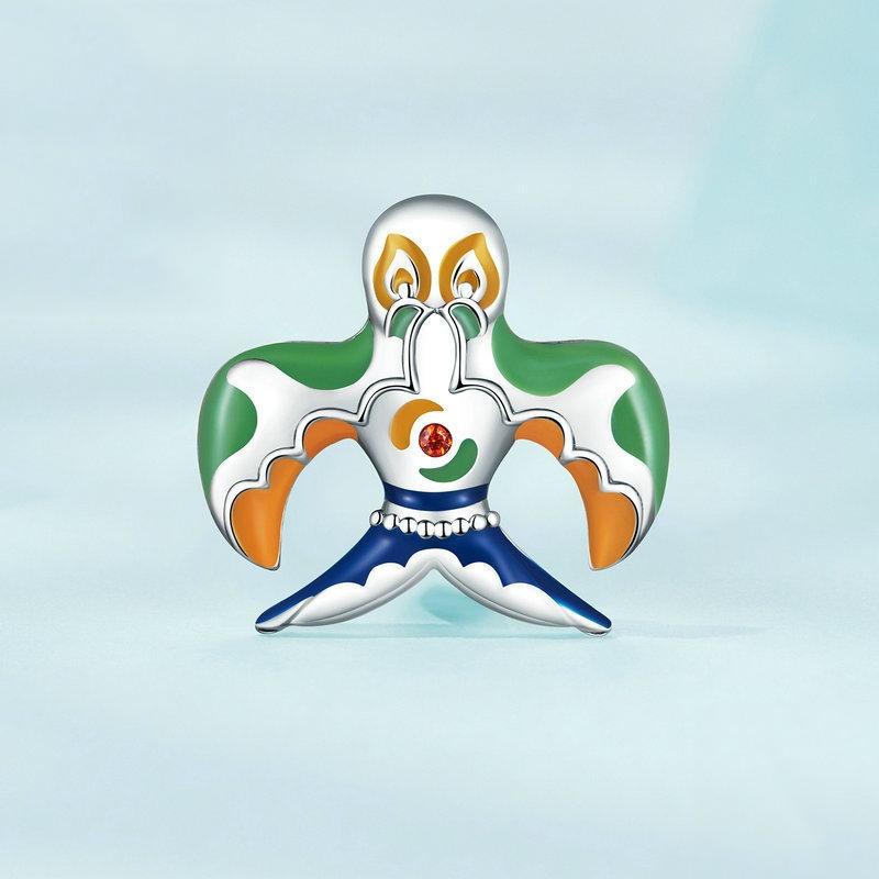 925 Sterling Silver Colorful Zircon Drop Bracelet In