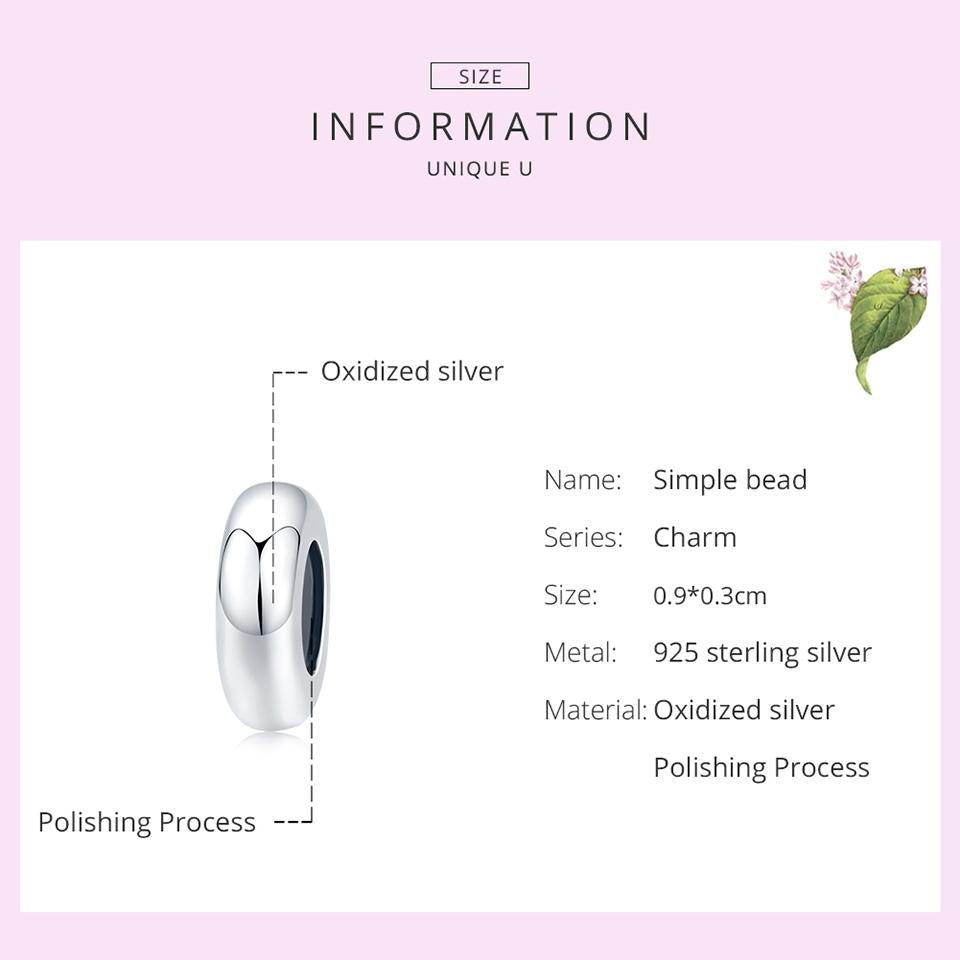 925 Sterling Silver Diy Beaded Bracelet Accessories