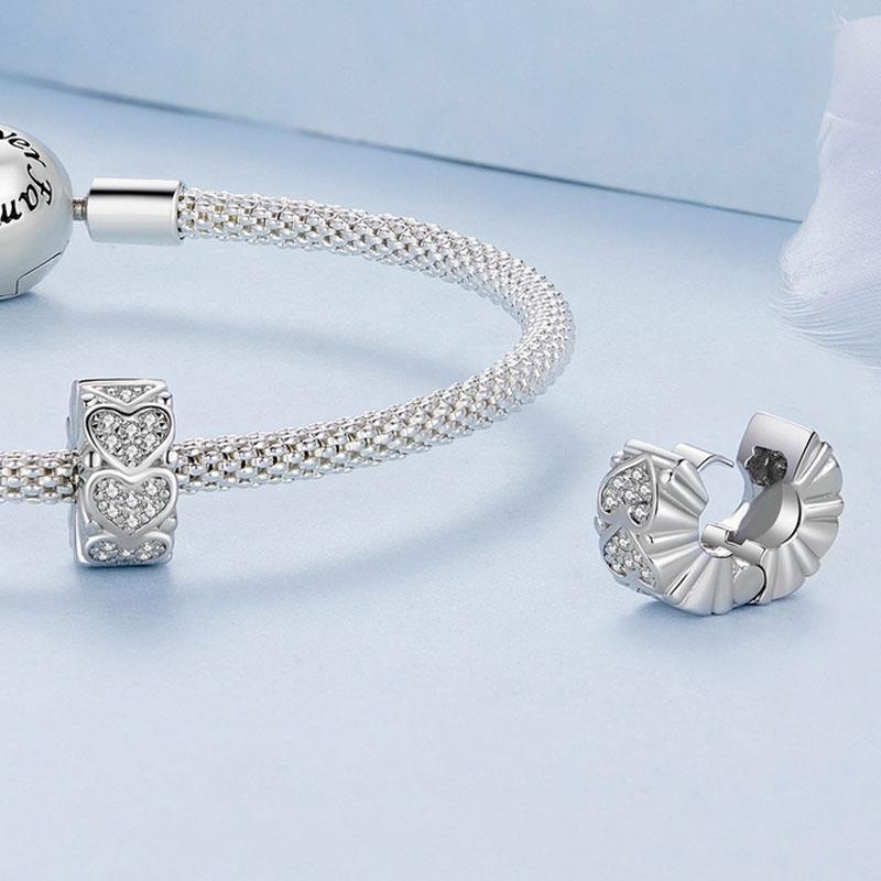 Heart Silicone Snap On Accessory