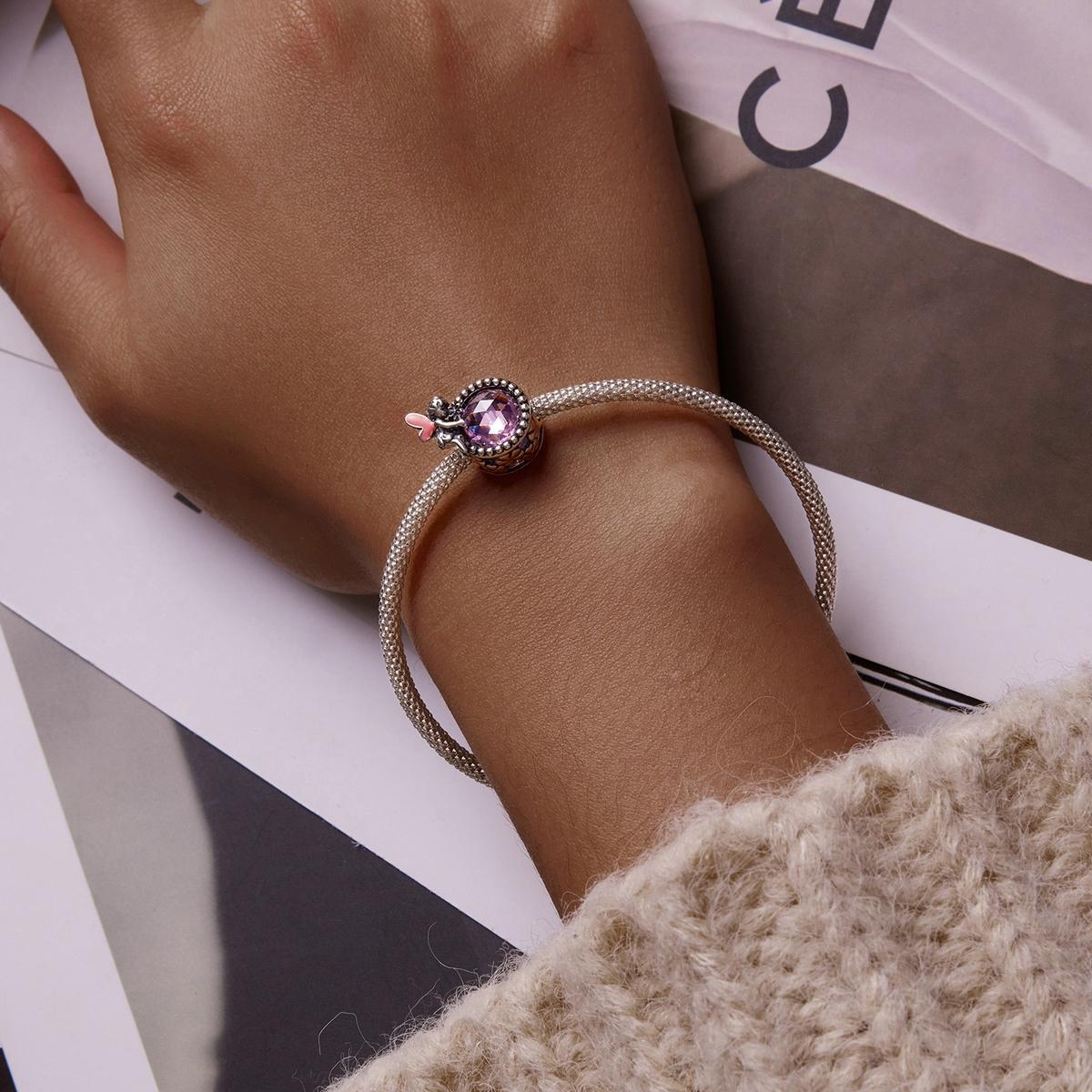 925 Sterling Silver Elf Orb Beads For Diy Bracelets & Necklaces