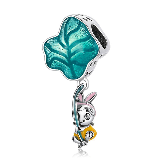 925 Sterling Silver Chilean Big Leaf Pendant