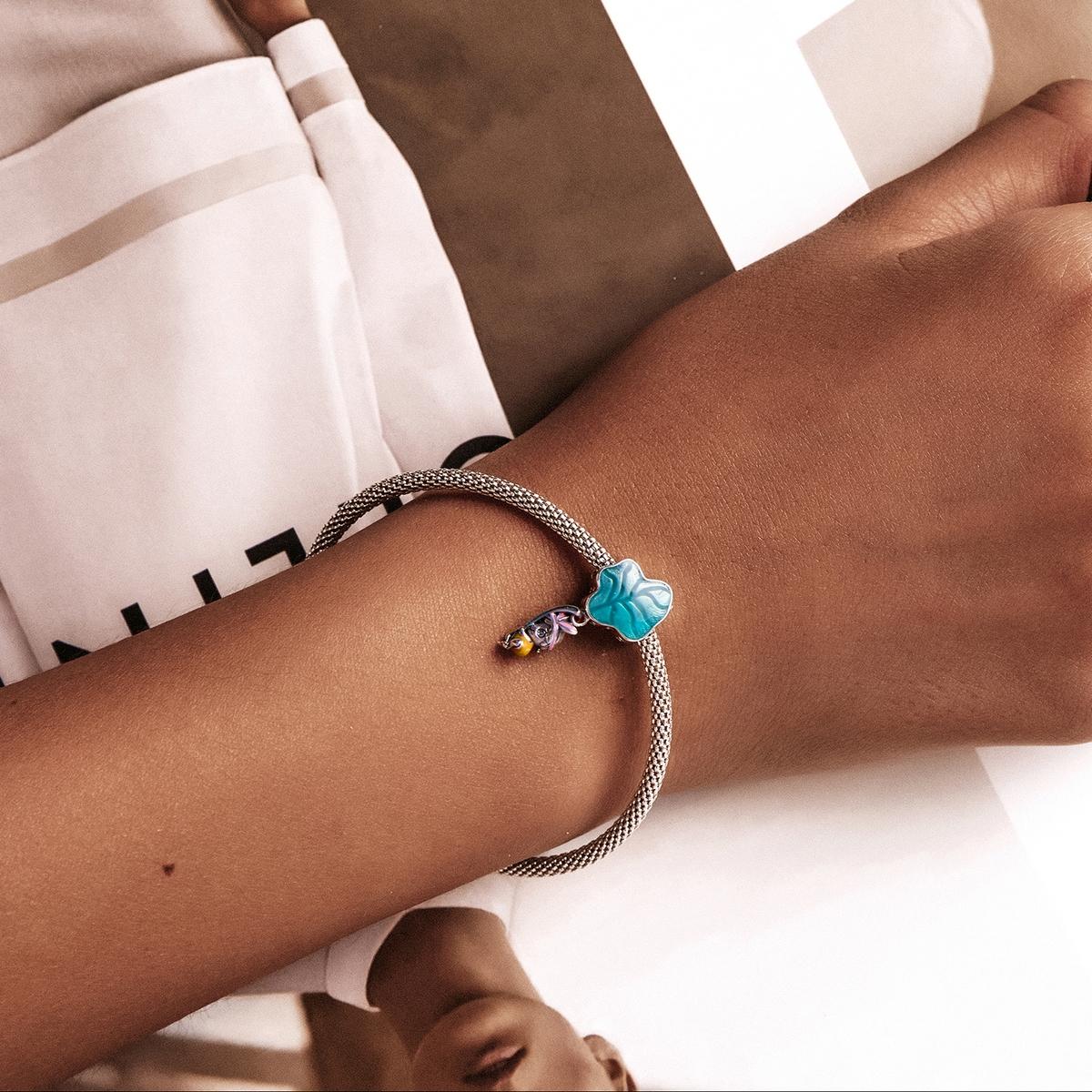 925 Sterling Silver Chilean Big Leaf Pendant