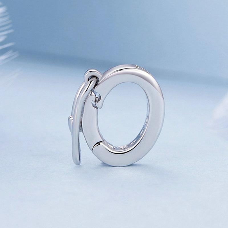 Universal Buckle Spacer Bead Platinum Plated