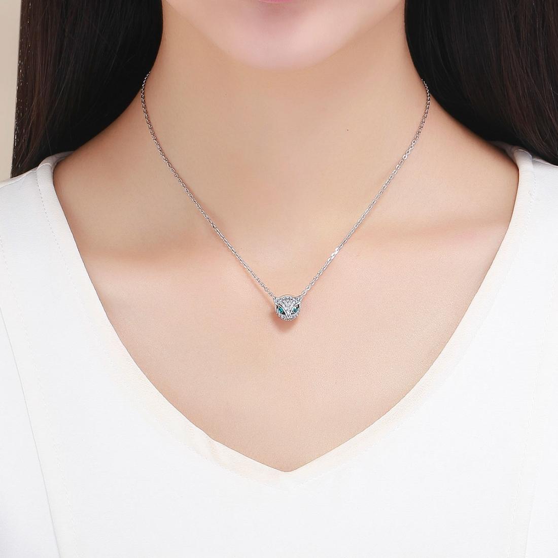 925 Sterling Silver Cat Beaded Bracelet With Diamond Star Beads