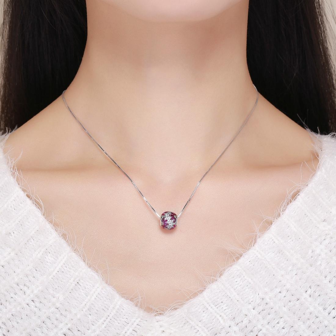 925 Sterling Silver Spring Flower Beads For Diy Bracelets & Necklaces