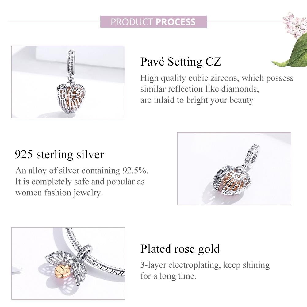 925 Sterling Silver Forever Home Charm For Diy Bracelets