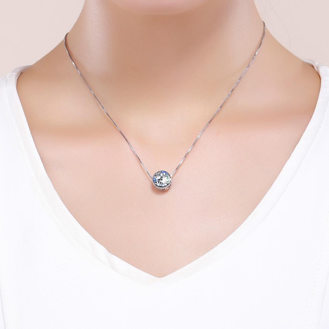 925 Sterling Silver Colorful Fish Oil Beads For Diy Bracelets