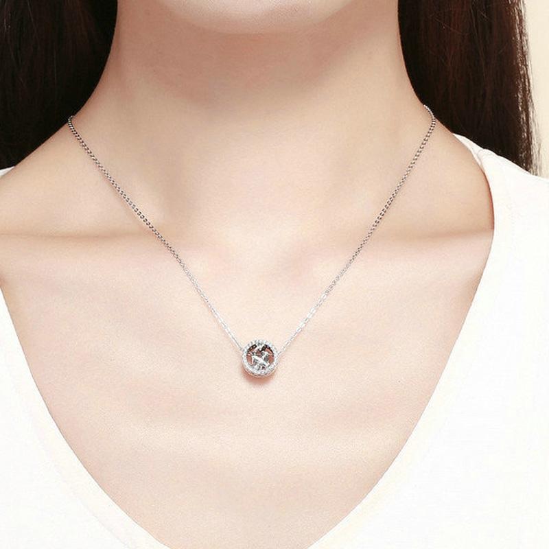 925 Sterling Silver Giraffe Bead Bracelet Accessory