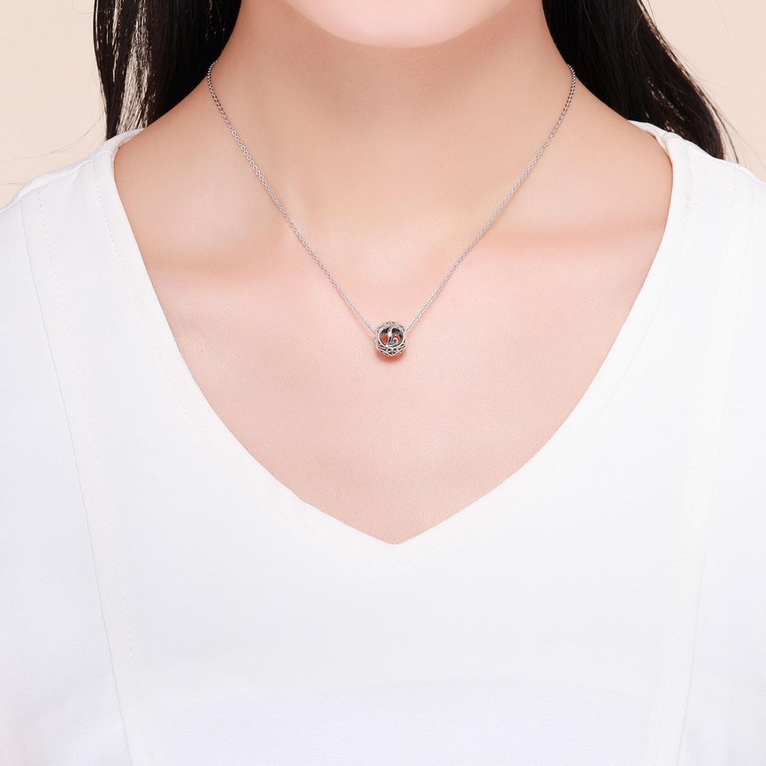 925 Sterling Silver 26 English Letter Beads For Diy Bracelets & Necklaces Style - I