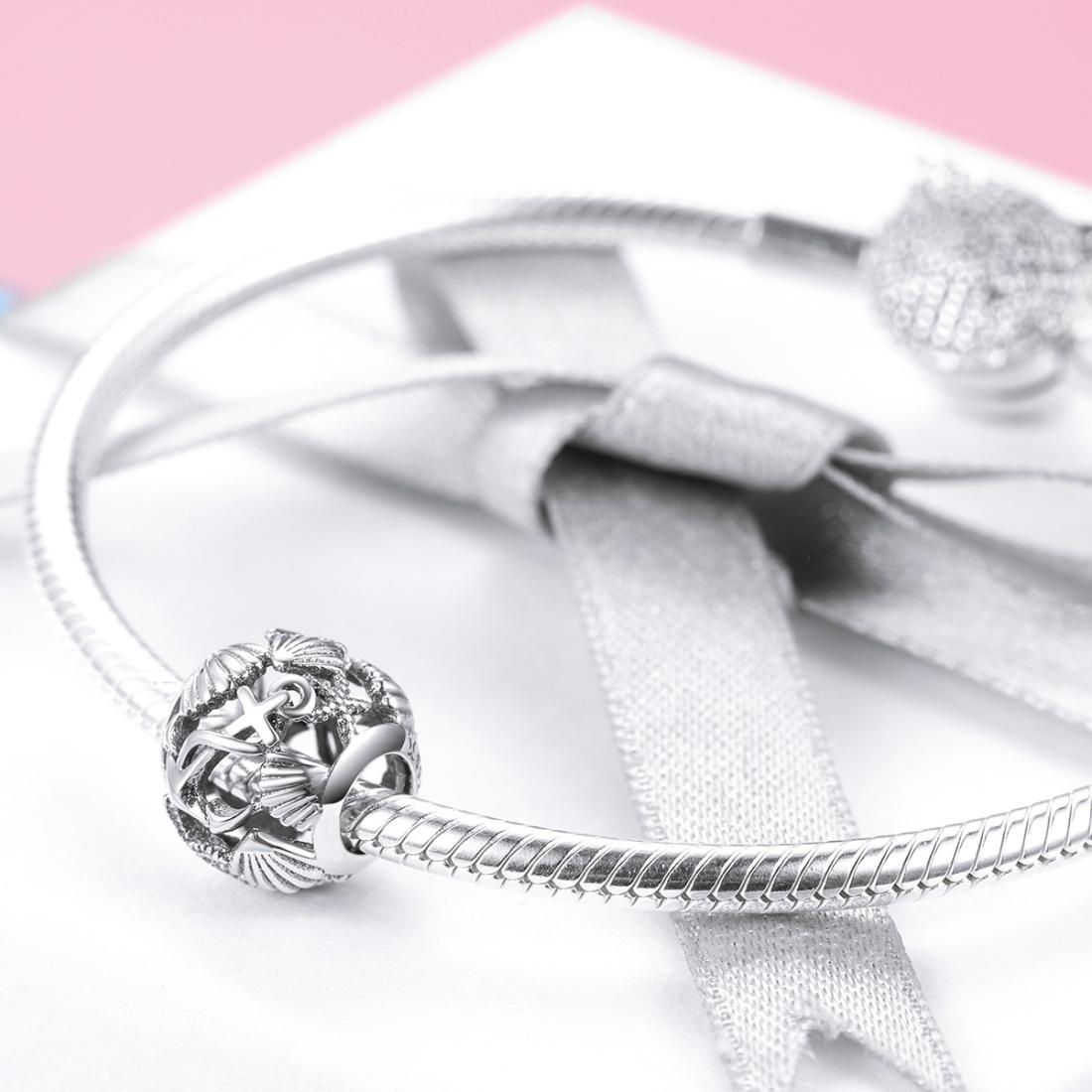 925 Sterling Silver Beaded Bracelet & Necklace Set