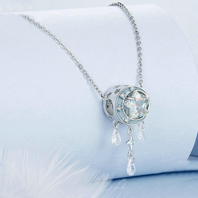 925 Sterling Silver Dreamcatcher Tassel Beads