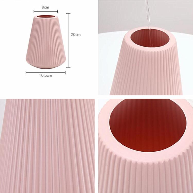 Decorative Wet and Dry Flower Vases for Creative Home Furnishings - Blue