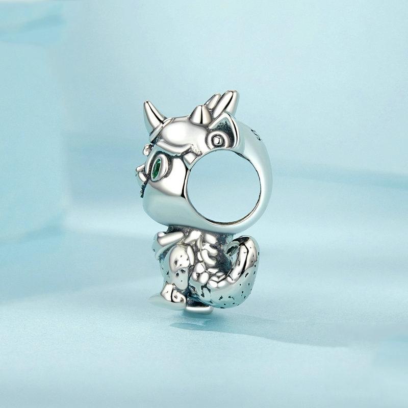 925 Sterling Silver Dragon Diy Beads