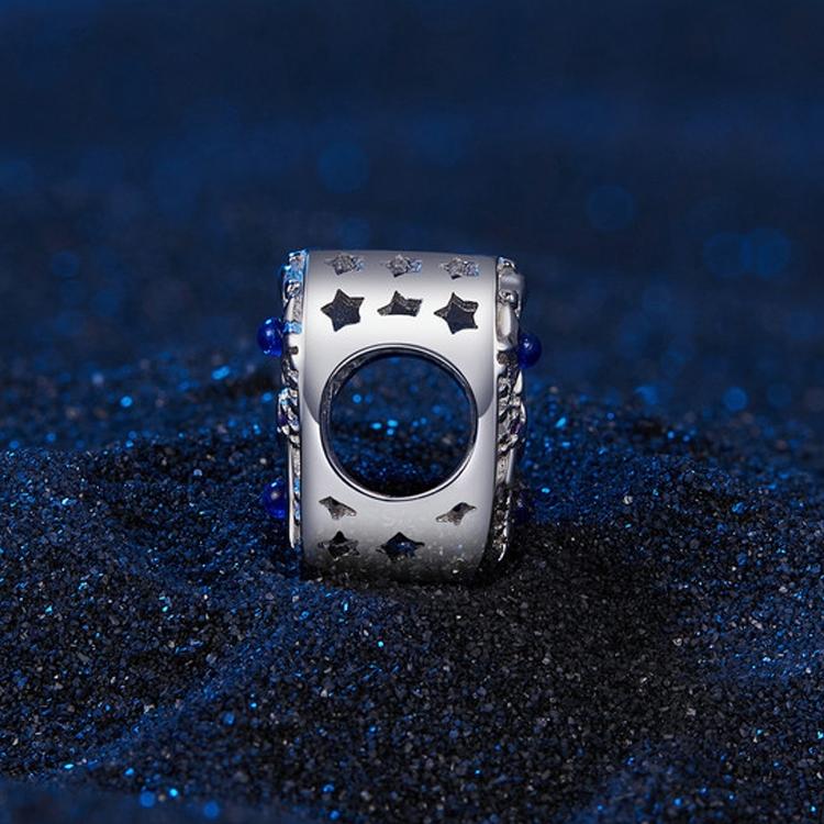 925 Sterling Silver Diy Elf Heart Bead Bracelet & Necklace Set