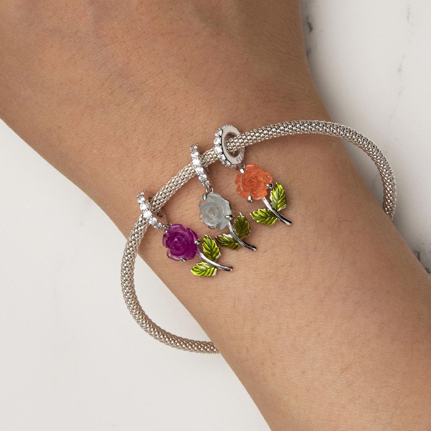 Color Changing Zircon Bead For Jewelry - Orange