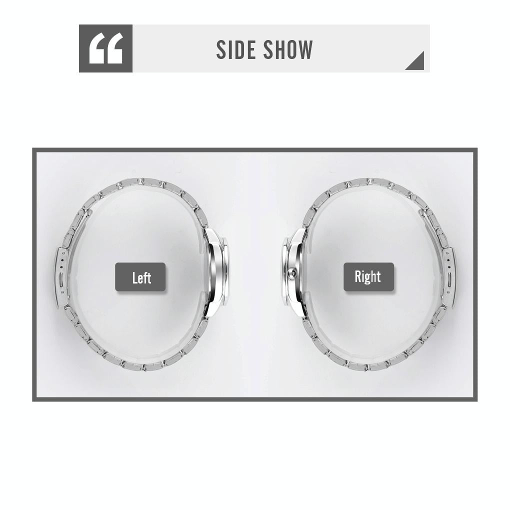 Waterproof Quartz Women Watch with Rhinestone Steel Strap - Delicate and Creative - Black