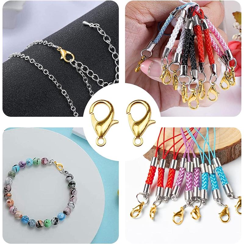 12Mm High Quality Alloy Lobster Claw For Diy Jewelry - Gold