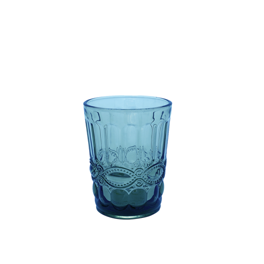 Faubourg Embossed Tumbler - 250ml blue